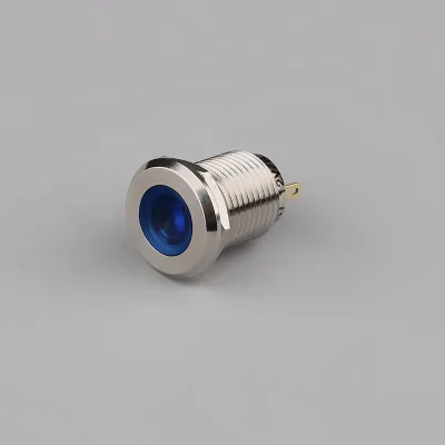 8/10/12/16mm 12V 24V LED Indicator Warning Light Car Dash Dashboard Panel Pilot