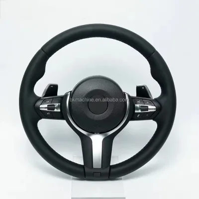 Custom Carbon Fiber Steering Wheel for BMWs F30 F31 F32 F33 F34 F36 F87 F80 F82 Sports Design Style with for Alcantara Leather
