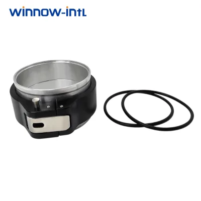 Quick Release 2.5" 63mm HD Clamp for Exhaust Pipe Turbo Piping With Black Aluminum Body