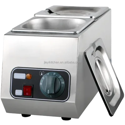 Kommerzielle Double Tank Chocolate Melting Machine Elektrische Schokoladen Schmelz Machine Warmer Equipment for Commercial