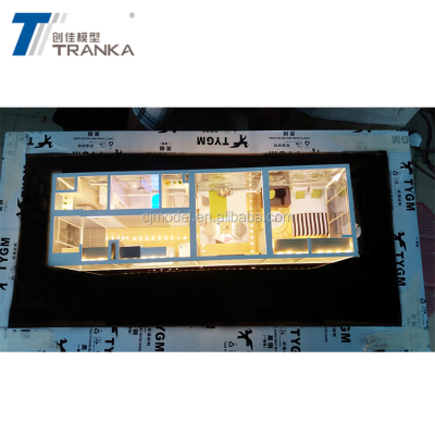 Best Selling 1:50 Architectural Scale Models Making , Diorama Acrylic Model