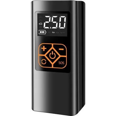 Large Capacity Car Tire Inflator Wireless Auto Stop Air Pump Power Bank for Vehicle Emergency Tools