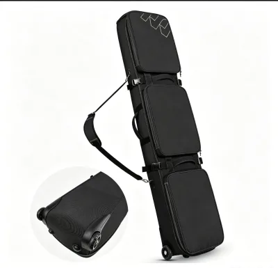 Wholesale Custom Logo Oxford Cloth Anti-scratch Adjustable Shoulder Strap Ski Snowboard Bag Ski Storage Bag