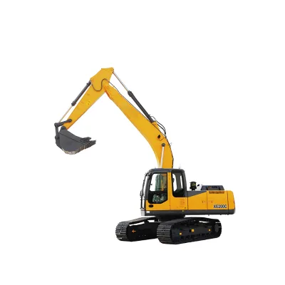 XE200DA 20T Amphibious Crawler Excavator 0.8m Bucket Capacity 128kw Power for Construction New Condition 1-Year Warranty Water