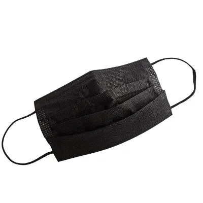 Factory Directly Black Level 3 Disposable Adult Mask 50 Pcs / Box Disposable Masker 3Ply Face Maskss