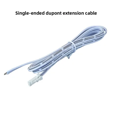 DuPont Extension Cord Cabinet Lighting Single-Head Double-Head Versions 2-Pin Male-Female Plug Terminal Cable 300V DCAC 2m/3m