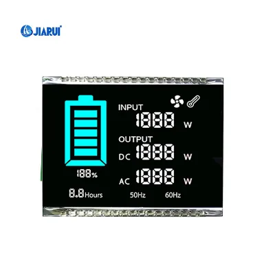 Factory Custom Charging Signage Display LCD Glass Panels 7 Segment battery meter VA screen LCD Display For Car EV Charging Pile