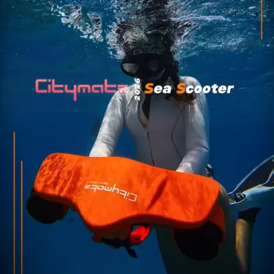 Underwater Scooter Electric Propulsion Citymate 530W Dual Motors 40m Diving Depth Vattenskoter Slp Scooter Des Mers Electrique