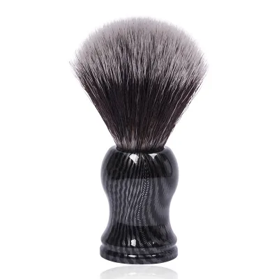 Wholesale Vegan Shaving Foam Beard Brushes Facial Cleansing Shaving Tools Synthetic Hair Plastic Handle Shaving Brush