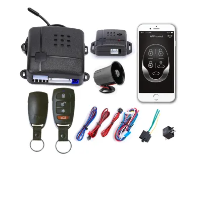 DC 12V BT Control Car Phone App Alarm Security System Sistemas De Seguridad Para Autos Alarma Vehiculo Alarmas Para Autos