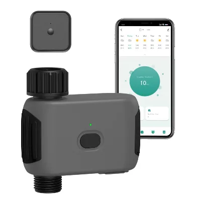 IP55 Waterproof WiFi Sprinkler Timer Connection Programmable Irrigation Sprinkler Timer Automatic Manual Watering