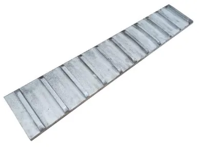 Aluminum Wheelchair Ramp Bull Float 42 Inch Manual Concrete Texturing Float 50mm 100mm Tooth Spacing for Anti-Slip Ramp Surface