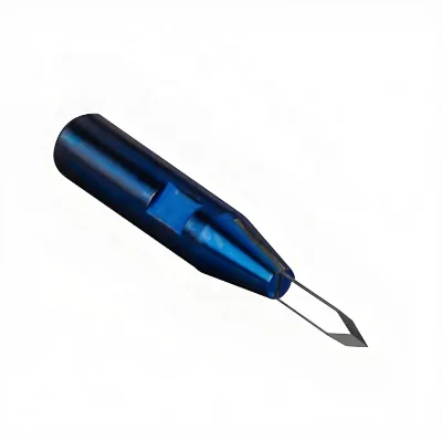 Ultra-Sharp Sapphire FUE Scalpel Blades Precision Manual Metal & Plastic Knife for Minimized Trauma