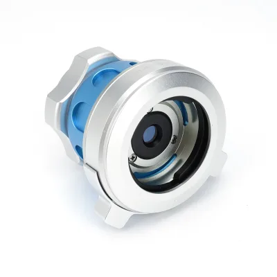 Optical Camera Coupler with Zoom Lens Compatible with High Resolution Capture Systems (4k).
