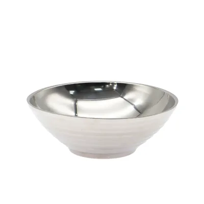 Professional Manufacture Nice Price Polished Ramen Bowl Stainless Steel Cutlery
