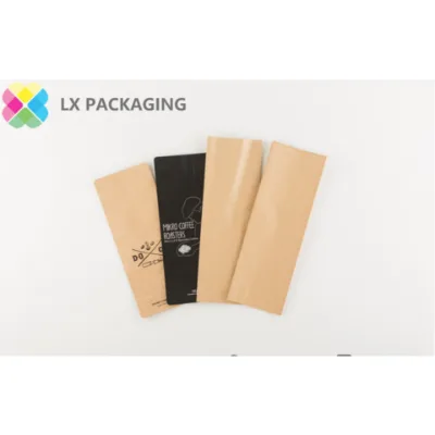 Coffee Packaging - Paper Laminated Side-Gusset Bag with Single-way Air-valve
