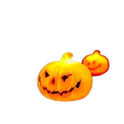 LED Halloween Little Pumpkin Led Table Lights Portable LED Night Light for Children Gift Holiday Decoration