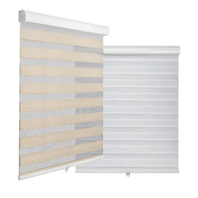 Cordless Zebra Blinds - Smart Dimming, Quiet Running, Modern Style for Any Room Decor