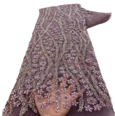 Embroidery Fabric Chantilly Fabric African French Lace Fabric Women Dress Wedding Bridal Lace Ghana Party Dress