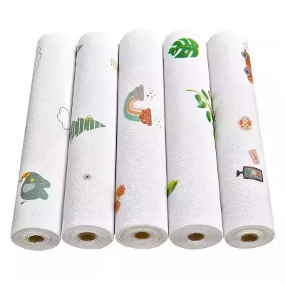 Kids Cartoon 3D Foam Fireproof Wall Stickers for Bedroom & Living Room Self-Adhesive Wall Decor