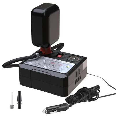 DC12V Wired Car Inflator 150psi Air Compressor Emerncy Tire Puncture Repair Kit 120W Tire Pressure Monitor Car Tire Repair