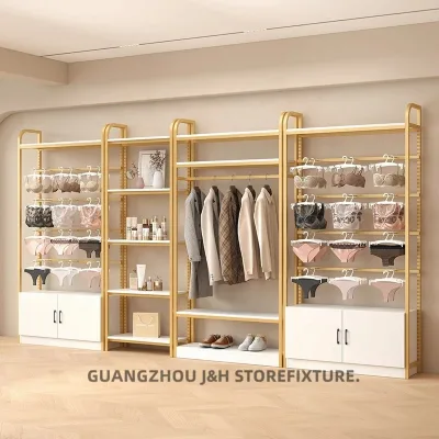 New Design Lingerie Store Display Rack Modern Underwear Bra Display Stand Shop Interior Design Underwear Display Stand Rack