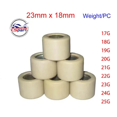 23x18 Clutch Variator Roller for 250CC CF Moto Forza Dink CN250 Burgman Piaggio Jonway Jmstar Scooter Parts