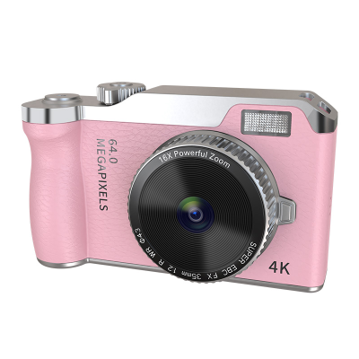 Digital Camera  CCD 2.4 Inch IPS Screen Retro Digital Camera  Digital Zoom HD Dual Lens Video Recorder