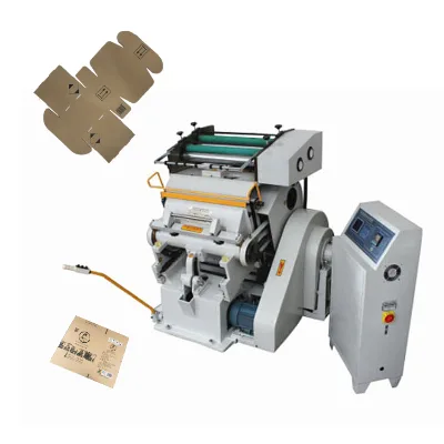 ML Safe Operation Manual Die Cutter with 160 Degree Open Angle Guard Safety Die Cutting Machine Manual Box Creaser