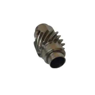 High precision metal helical gear shaft circular steel gear transmission