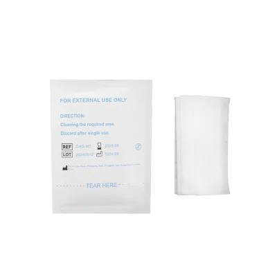 Medical Supplies Nonwoven Skin Pre Injection Antisepsis 70% Alcohol Prep Pads