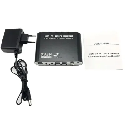 AV3 Atmos Audio Rush Sound Processor 5.1 Channel Decoder