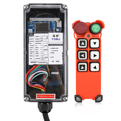 F21-E2M No Worries After the Purchase 6 Button Single Speed Lifting Industrial Radio Remote Control