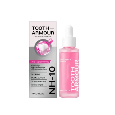 Tooth Armour Toothpaste Serum with Nano-Hydroxyapatite, Enamel Support, Teeth Whitening Oral Care Serum for Gum Comfort