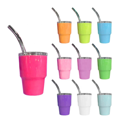 2023 Hot Selling DIY Customized Logo 2oz Mini Shot Glass Tumblers Sublimation Stainless Steel Shot Tumbler