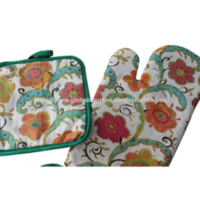 Microwave kitchen oven mitt