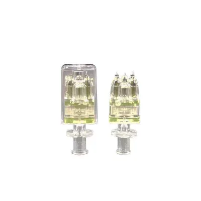 Free Shipping Animals Use Hand-held Water Light Crystal Five-pronged Micro Needles with Disposable Needles