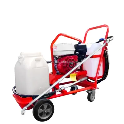 Hot Asphalt Spraying Machine Hand Operated Road Bitumen Emulsion Sprayer