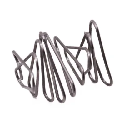 Customized high quality different shape coiled rectangular wire compression spring