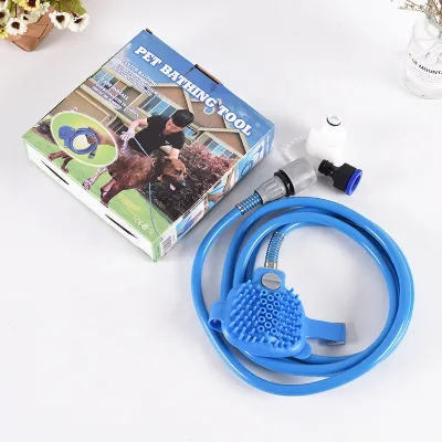 Hot Pet Bathing Tool Dog Bath Brush Indoor Outdoor Pet Shower Sprayer