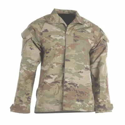 Customize Ripstop Fabric Outdoor Men Tactical Combat Uniform Camouflage Jacket