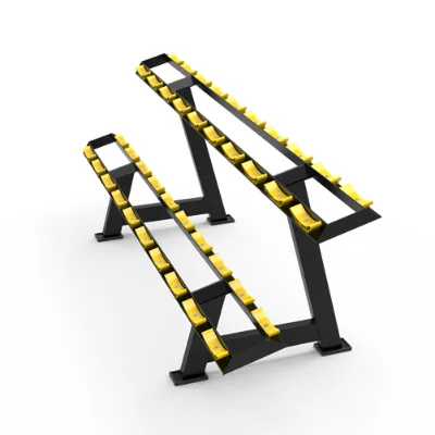 High Quality Commercial Rack for 10 Sets of Hexagon Dumbbells Dumbbell Stand and Dumbbell Set DY-3016