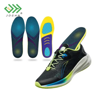 JOGHN High Elastic Sports Insole Breathable Shock Absorption Thickening Sweat-absorbing Insole Basketball Running Insole Message