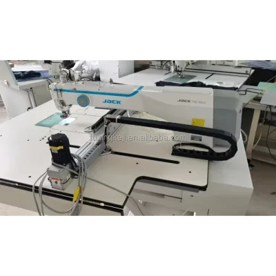 Jack MG-80A 80x55 CM Compact Pattern Field Machine Industrial Sewing Machine for Ollars Pockets Zippers Shirts Leather Bags