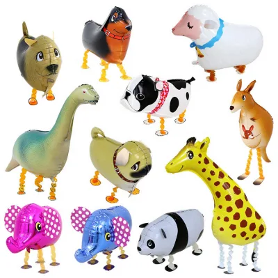 Manufacturer Wholesale Cheap alien Cartoon Animal Walking Balloon a Variety of Pet Balloon Hot Sale