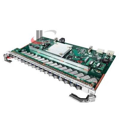 16 Ports GPON OLT Interface Board GPHF C+ C++ SFP 16Port OLT Service Card for SmartAX MA5800 OLT