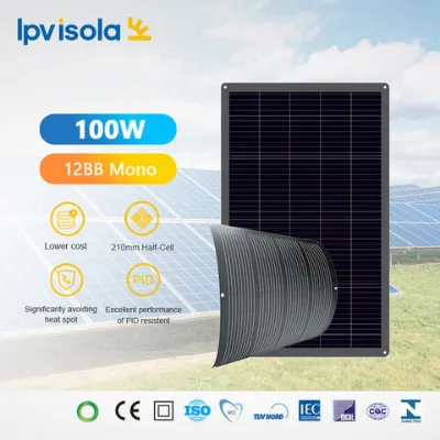 100W Flexible Solar 12BB Mono
