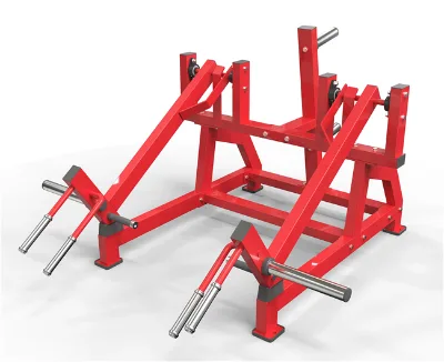 Squat and High-Pull / Weighted Deadlift Training Machine; Single-Leg Deadlift Training