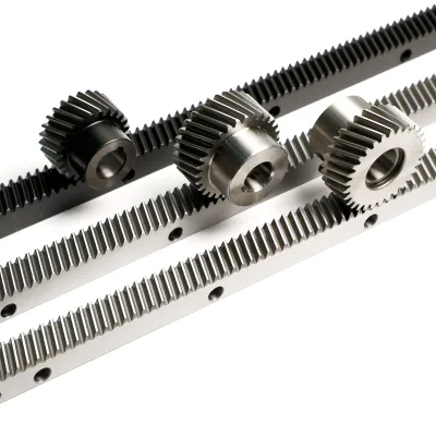 Customize Straight Helical Gear Rack and Pinions Quenching and Harden Gear Rack