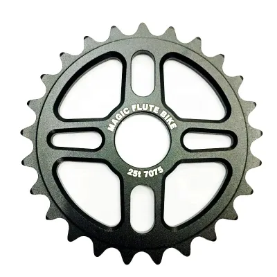 25T BMX Chainring Aluminum Alloy Bmx Sprocket Durable Chainwheel Lightweight MTB Bicycle In-Line Bicycle Parts BMX Accessories